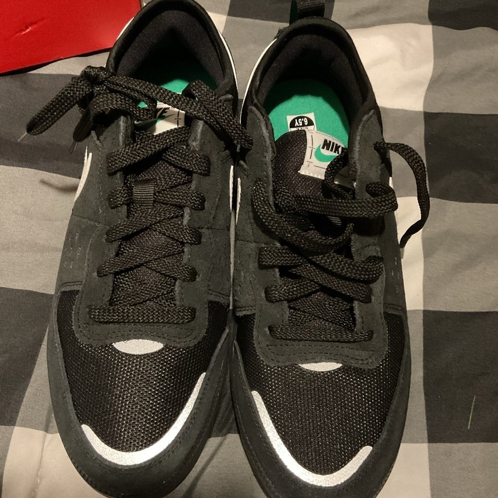 Nike Black and Gray Kids Sneakers